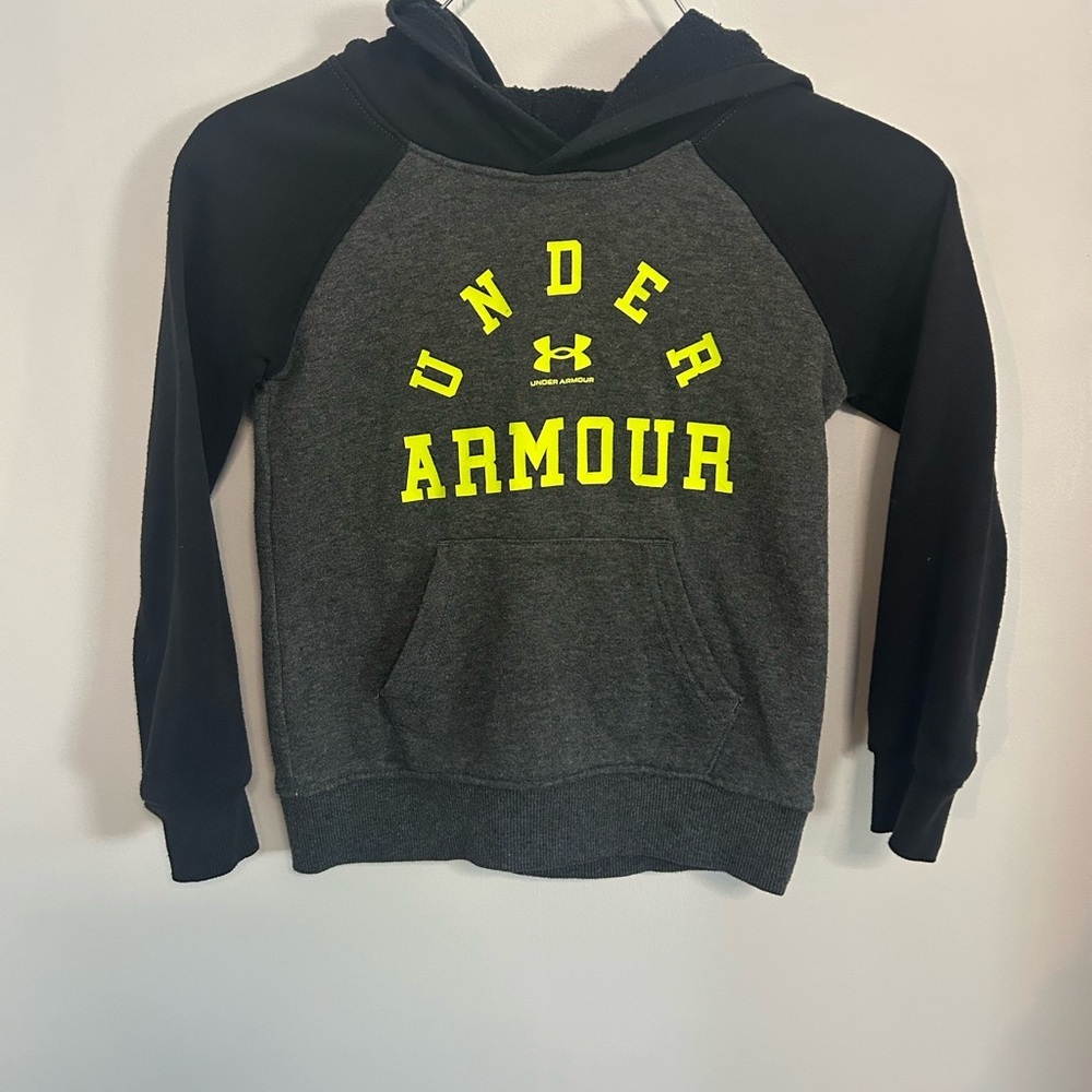 Under Armour Charcoal and Black Sweatshirt